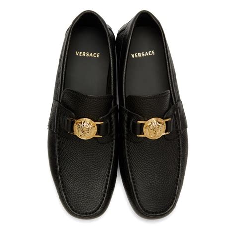 versace loafer shoes diesel|versace black label slippers.